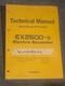 Hitachi EX2500-5 Electic Excavator Technical Manual Operational KM-186-E TO186-E