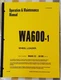 Komatsu WA600-1 Wheel Loader Operation Maintenance Manual sn A51001 and up