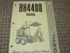 Gehl BH4400 Backhoe Dealer's Parts Book