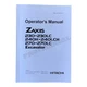 HITACHI ZAXIS ZX 230&nbsp;230LC&nbsp;240H&nbsp;240LCH&nbsp;270&nbsp;270LC EXCAVATOR OPERATORS MANUAL