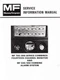 Massey Ferguson MF-540 MF-550 Combine Alarm System 750 760 850 Service Manual