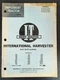 I&T International Harvester Shop Manual Tractor Brochure IT 140- B-275 240 340