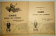 Case Model 65 Combine Parts Catalog Manual Book A599 & Supplement Original 8/57