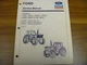 Ford New Holland TW5 TW15 TW25 TW35 Tractors Hyd PTO Vol 4 Service Manual xz
