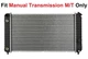 RADIATOR w/Manual Trans M/T ONLY1825 Fit 1996-2005 BLAZER S10 4.3 V6