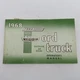 1968 Ford Truck 500 - 1000 Operators Manual First Printing BLANK Owner Card Tag