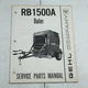 Gehl RB1500A Round Baler Service Parts Manual