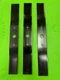 3 OEM low lift blades for Frontier GM1060R/GM3060 60" finish mower 5WP1001510KT