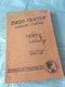 Cat Caterpillar DW20 Tractor Parts Catalog 88E1-Up Manual Book Guide Shop Repair