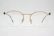Vintage Glasses Sin + Cos SC101 Gold Black Half-Rim Eyeglass Frame
