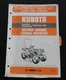 ORIGINAL 1980s KUBOTA B4200 TRACTOR "RC44-42 MOWER DECK" PARTS CATALOG MANUAL