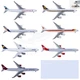 1:400 Phoenix A340-500 A340-600 Air Canada/Singapore/Lufthansa/Virgin+Tractor