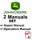John Deere 1550 1570 TerrainCut Mowers Service Operators Manual TM130419 PDF USB