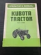 KUBOTA 35219-19712 USED OWNERS MANUAL FOR MODEL L245H , VERY NICE SHAPE