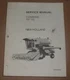 New Holland TR 70 Combine Service Repair Manual
