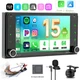 For Toyota 4Runner 2003-2009 With JBL Carplay Android 15 Car Stereo Radio GPS FM