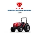 Tym T390 T400 T430 T450 Tractor Service Manual | Kubota Engine | USB & Link