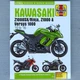 2010-2016 Kawasaki Z1000 Ninja Versys 1000 HAYNES SERVICE & REPAIR MANUAL 6377