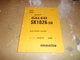 Komatsu Galeo SK1026-5N Compact Track Skid Steer Loader Parts Catalog Manual