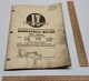 MINNEAPOLIS-MOLINE SHOP MANUAL No. MM-19 - I&T Shop Service - listing #4573
