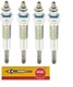 Ford / New Holland SKID STEER LOADER: L213 NGK GLOW PLUG Set of 4