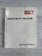 Freightliner Heavy Duty Trucks Maintenance Manual Book FLA COE FLB 1995 Trucker