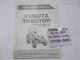 Operator's Manual for Kubota Tractors L3130 L3430 L3830 L4330 L4630 L5030