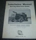 Massey Ferguson M162222 Mud Hog System for MF 760 850 860 Installation Manual
