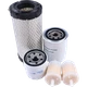 Filter Kit HH15032430 HHK2036990 1258143012 For Kubota BX25 BX25D D902-E3 Engine