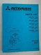 Mitsubishi F/L Parts Manual - Chassis/Mast FGC15K/18K/20K/25K/30K PN:98716-63000