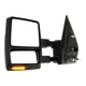 Tow Mirror For 2007 2014 Ford F-150 Driver Left Side Power Heated Puddle Light