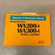 Komatsu WA200-1 WA300-1 OPERATION MAINTENANCE MANUAL WHEEL LOADER OPERATOR GUIDE