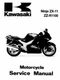 Kawasaki ZX11 & ZZR1100 Service Manual 93-01