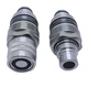 Flat Face Coupler Kit V0511-77140 V0511-77150 for Kubota SVL75 SVL90C SVL90-2