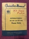 International Harvester Engine Operator Manual UC221 UC263 Power Units 🇺🇸