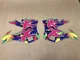 Kawasaki KX125 KX250 1994 OEM Replica Graphics Decals Reproduction