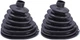 Rubber Steering Boot,Gear Shift Boot Arm For Bobcat 520 540 S150 6532127 2 Pcs