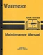 VERMEER R24A TWINRAKE MAINTENANCE MANUAL