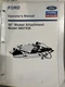 FORD 38-inch Mower Attachment, model 9607439 Operator's Manual