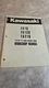 Kawasaki FA76 FA130 FA210 4-Stroke Gas Engine Workshop Manual