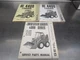 GEHL 4000 4400 Series Skid Loader Owners & Service Parts Manuals Lot Of 3 