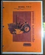 Woods F35-2 H234-2 M180-2 Mower for International 234 Mitsubishi MT180 Op Manual