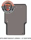 TAKEUCHI TL V1 LOADER 1/2" POLY DOOR - TL10 TL12 TL130 TL140 TL150 TL230 TL-TINT