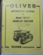 Instruction Manual - Oliver OC-3 Crawlers, Loader, Dozer Instruction Manual