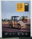 1995 Caterpillar CS 431C 433C CP433C Vibratory Soil Compactors Sales Brochure