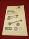 Dexter Operation Maintenance Service Manual 600 - 8000 Lb Axles Components
