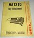 *Gehl HA 1210 Hay Attachment Operators Owners Manual ORIGINAL! 2/85