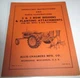 Allis Chalmers Bedder & Planting Attachments Operators&Parts Manual WD WD45 D14