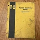 Hyster D89B TOWING WINCH PARTS MANUAL BOOK CATALOG LIST GUIDE, POWER CONTROLLED