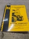 hyster D89B Power Controlled Towing Winch Parts Book And Instruction Manual
